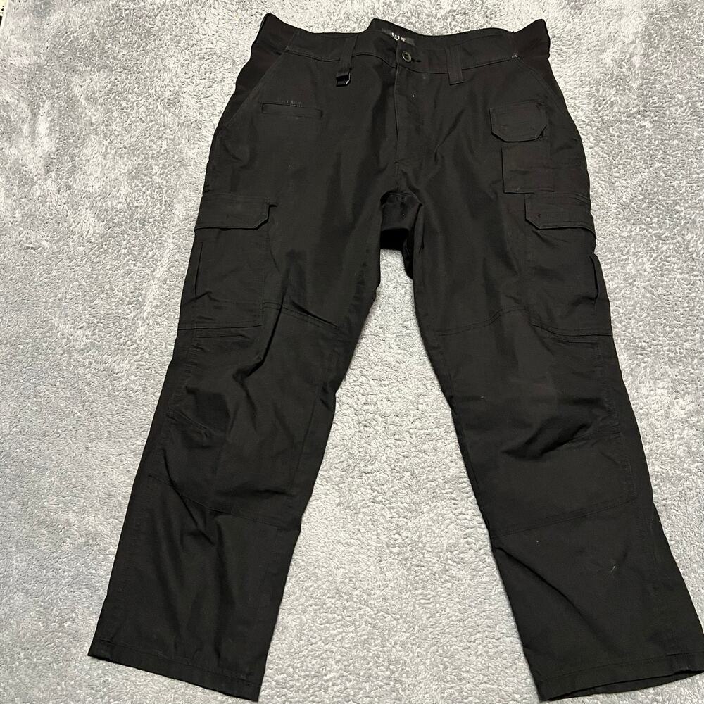 5.11 TACTICAL Men's Black Cargo Chino Pants